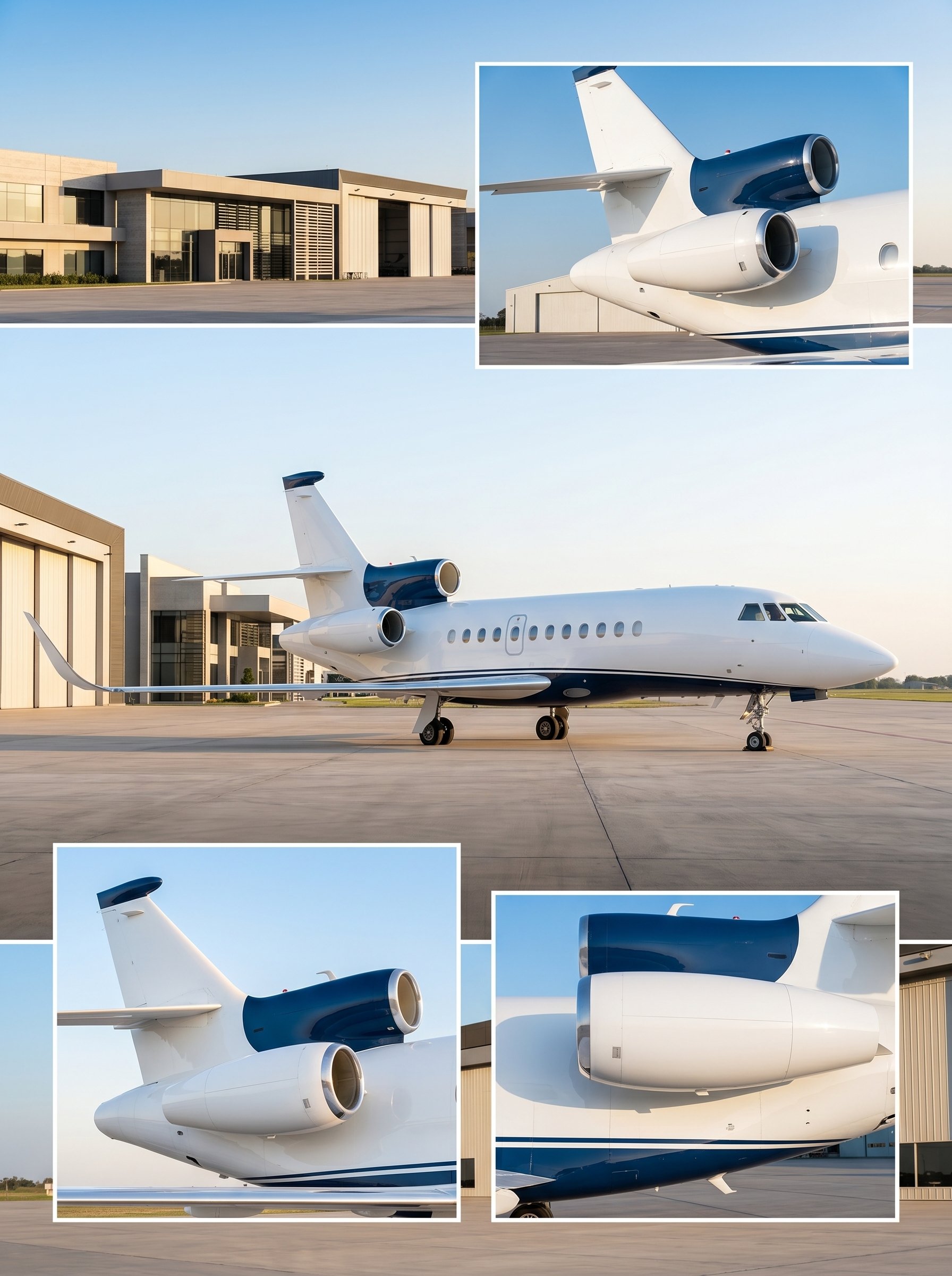 Falcon 900 interior